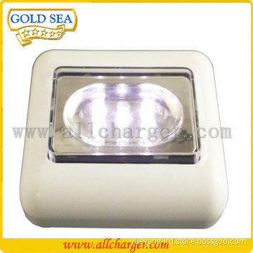 battery operated led light for stairs flush wall light